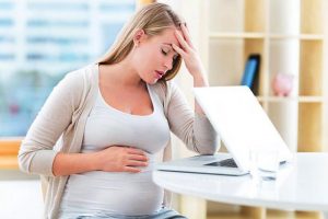 Постоянное стрессовое состояние беременной женщины