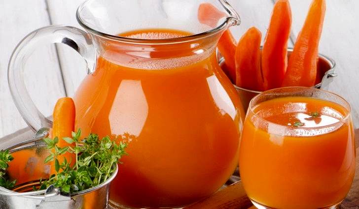 Морковный сок от гастрита