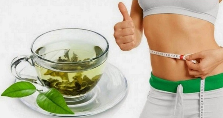Зеленый чай медленно снижает вес