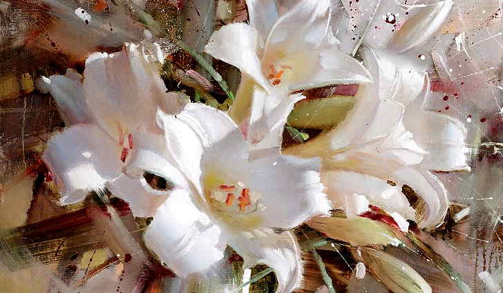 Масло из цветков белой лилии от тугоухости