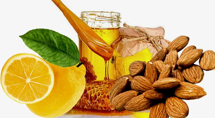 Мед, лимон и миндаль в рецепте лечения тахикардии